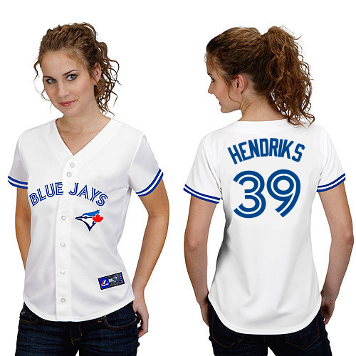 Liam Hendriks #39 mlb Jersey-Toronto Blue Jays Women's Authentic Home White Cool Base Baseball Jersey